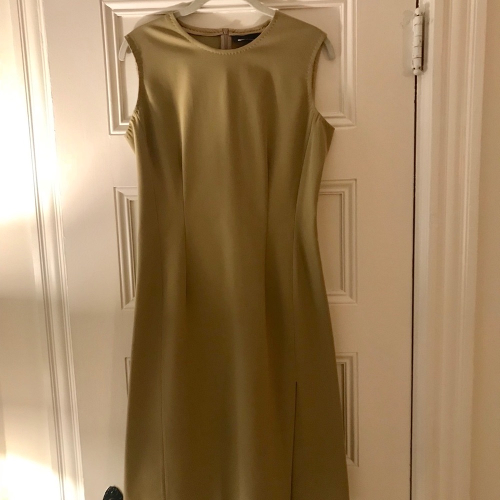 Prada Tan Cotton Stretch dress